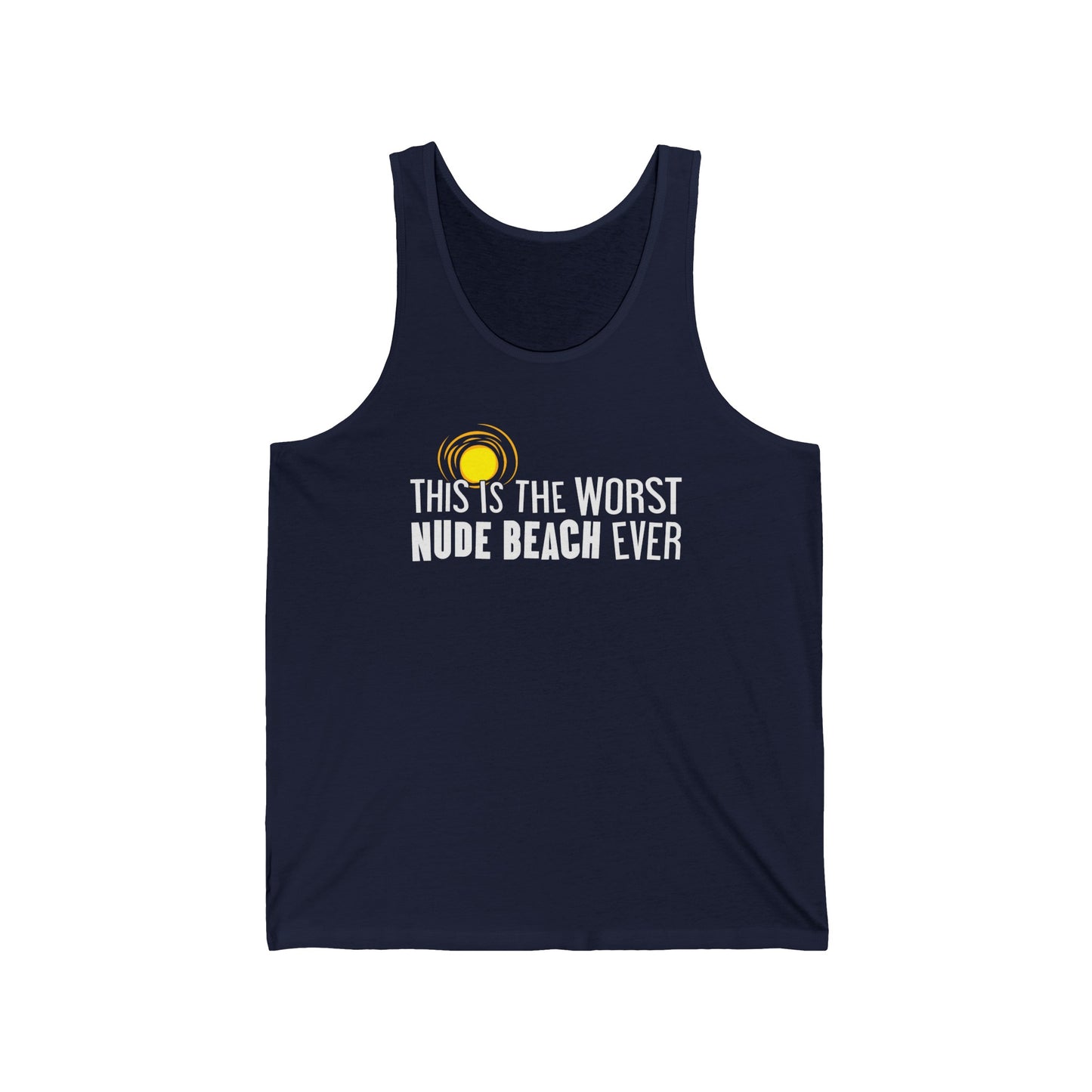 This Is The Worst Nude Beach Eve - Unisex Tank