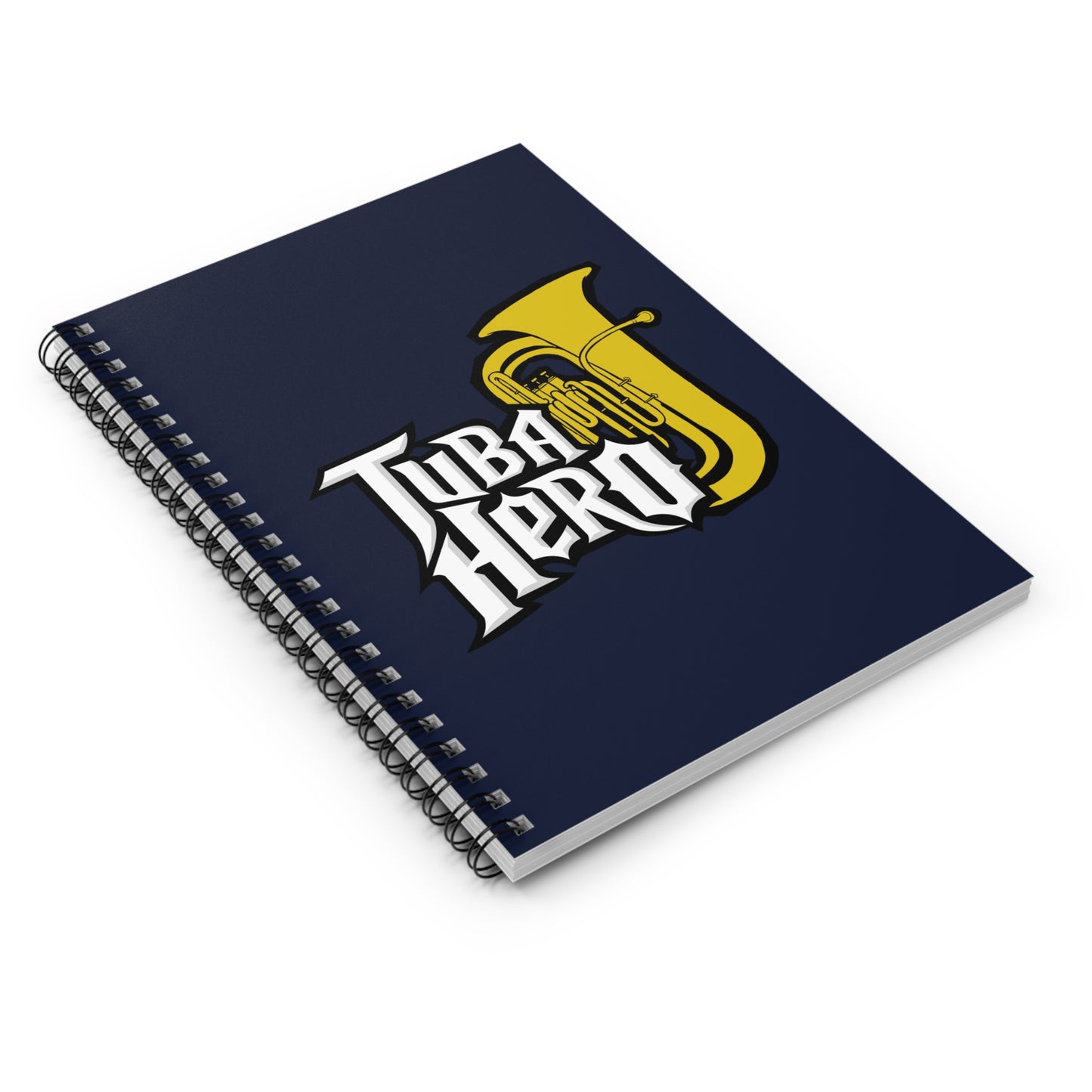 Tuba Hero - Spiral Notebook