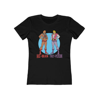 He-Man They-Person - Women's T-Shirt