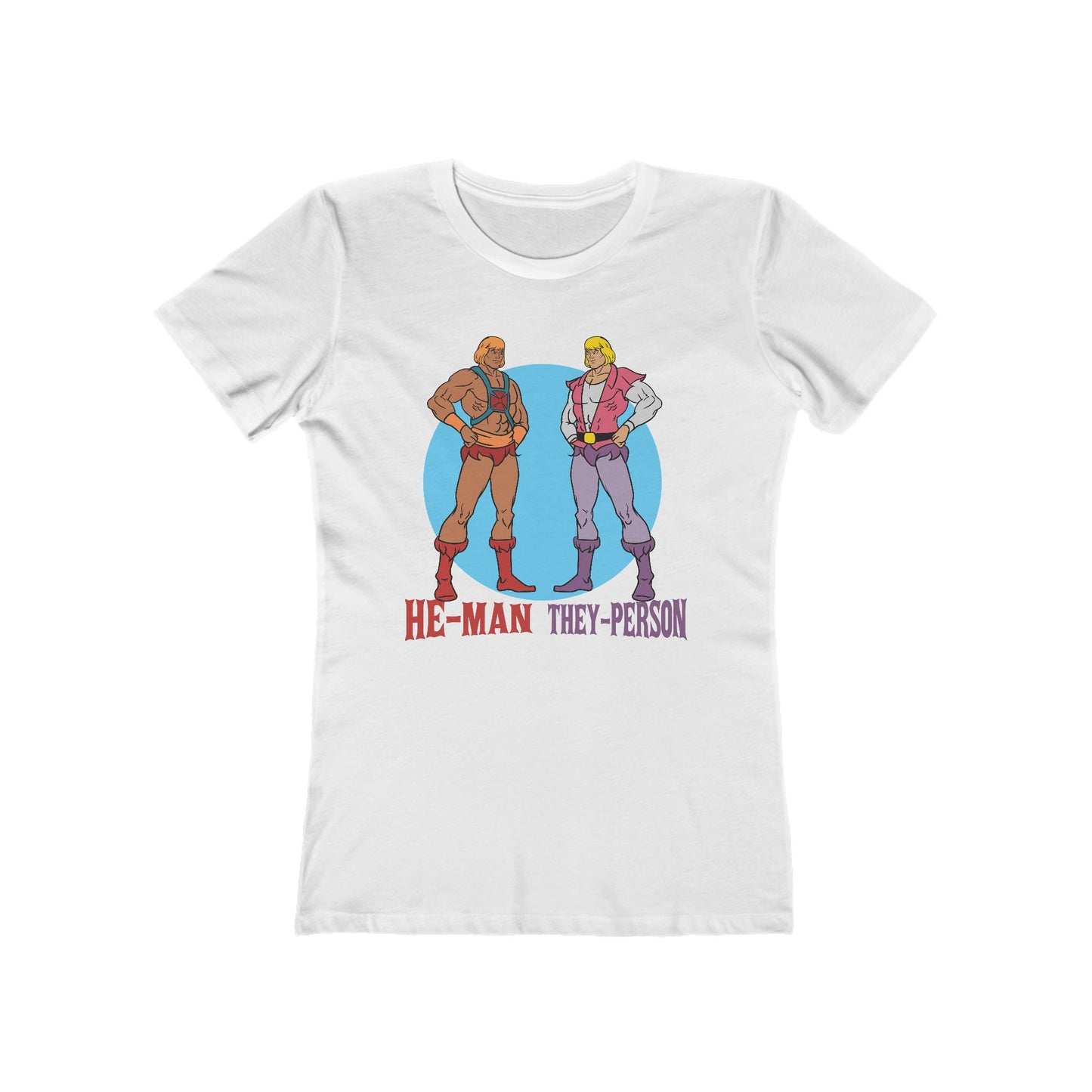 He-Man They-Person - Women's T-Shirt