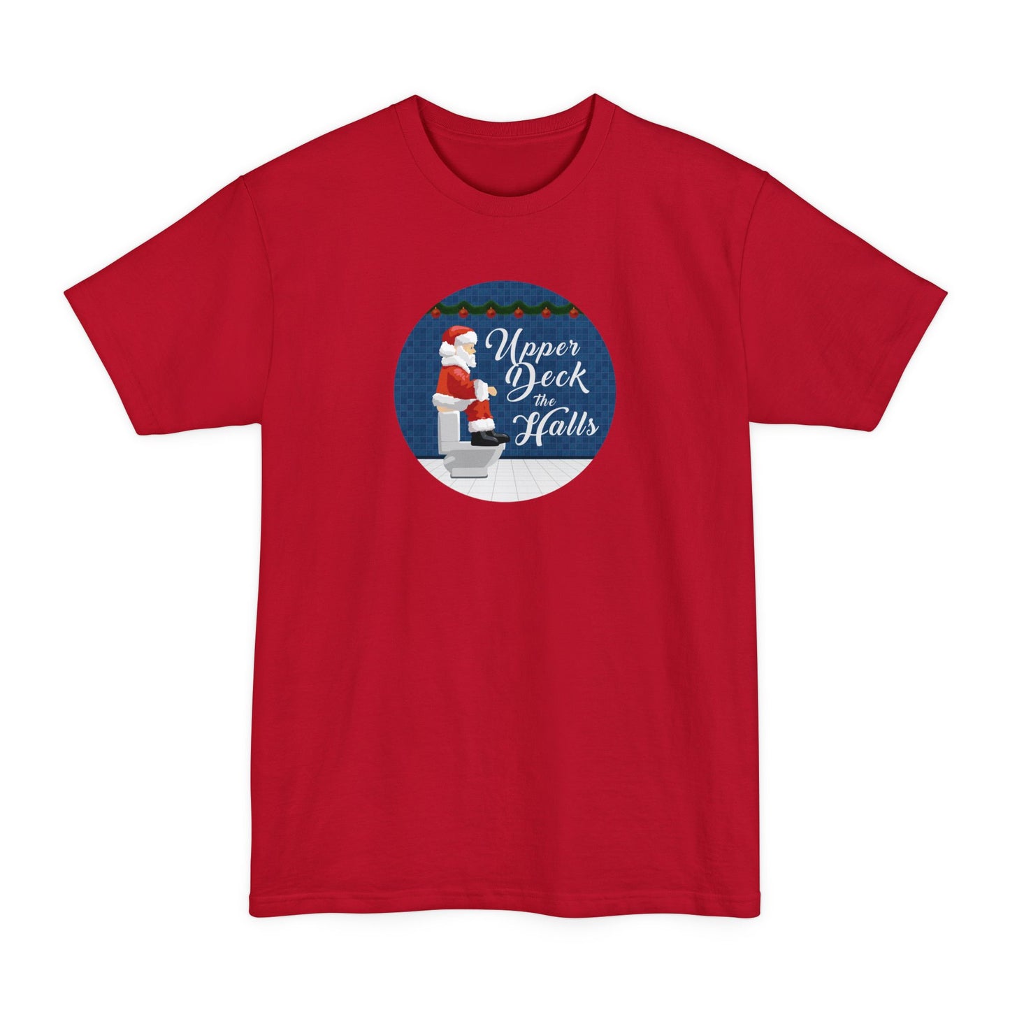 Upper Deck The Halls - Men's Tall T-Shirt