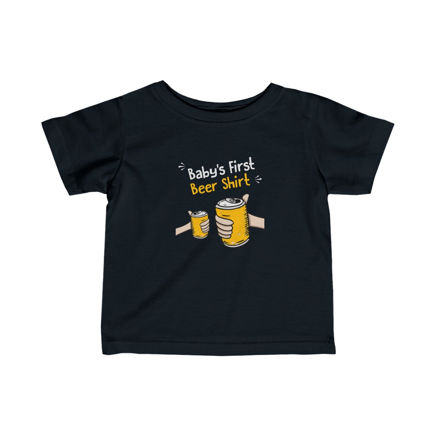 Baby's First Beer Shirt - Baby T-Shirt