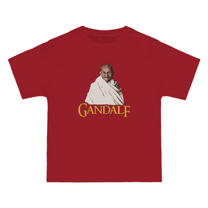 Gandalf (Gandhi) Parody - Men's Heavyweight T-Shirt