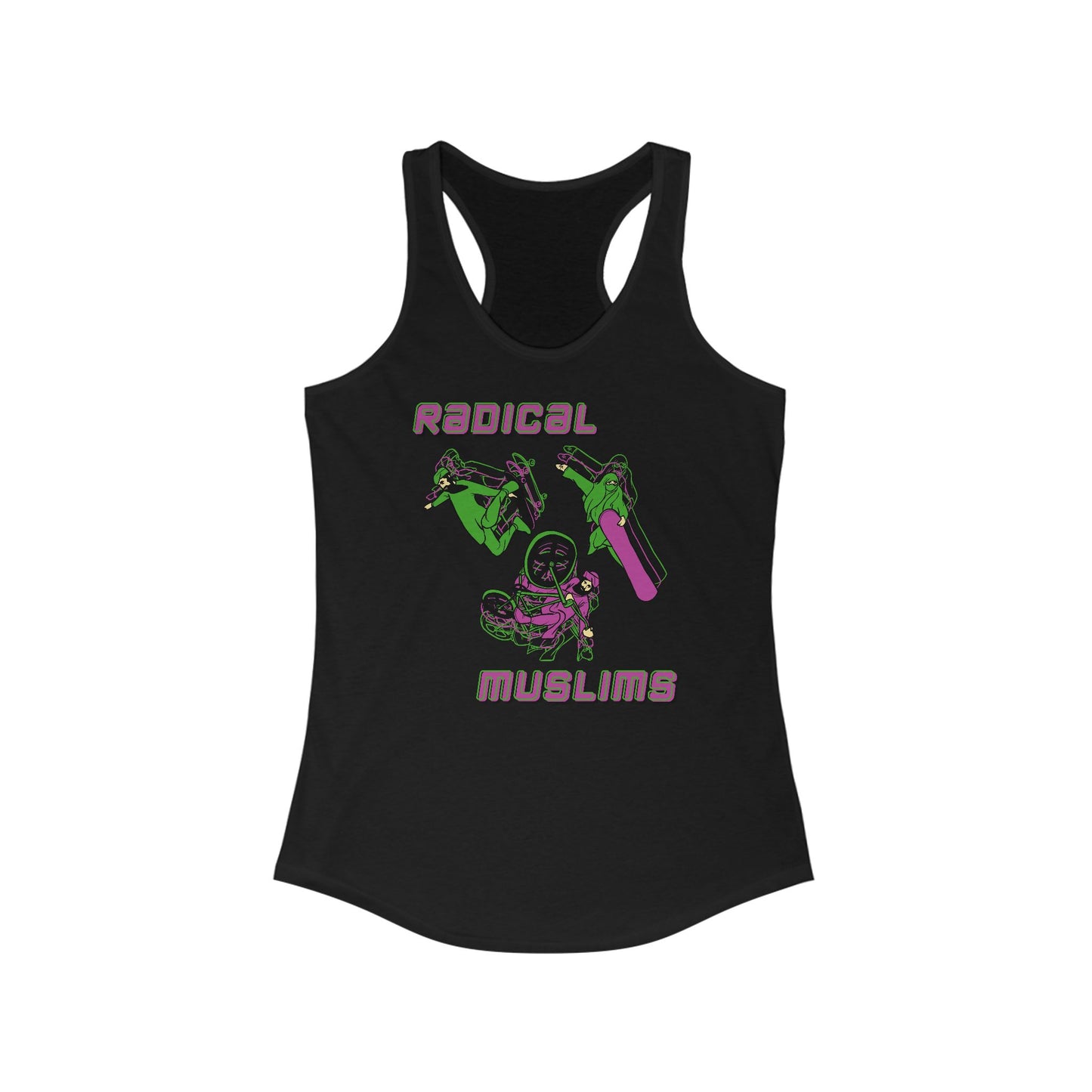 Radical Muslims - Women's Racerback Tank