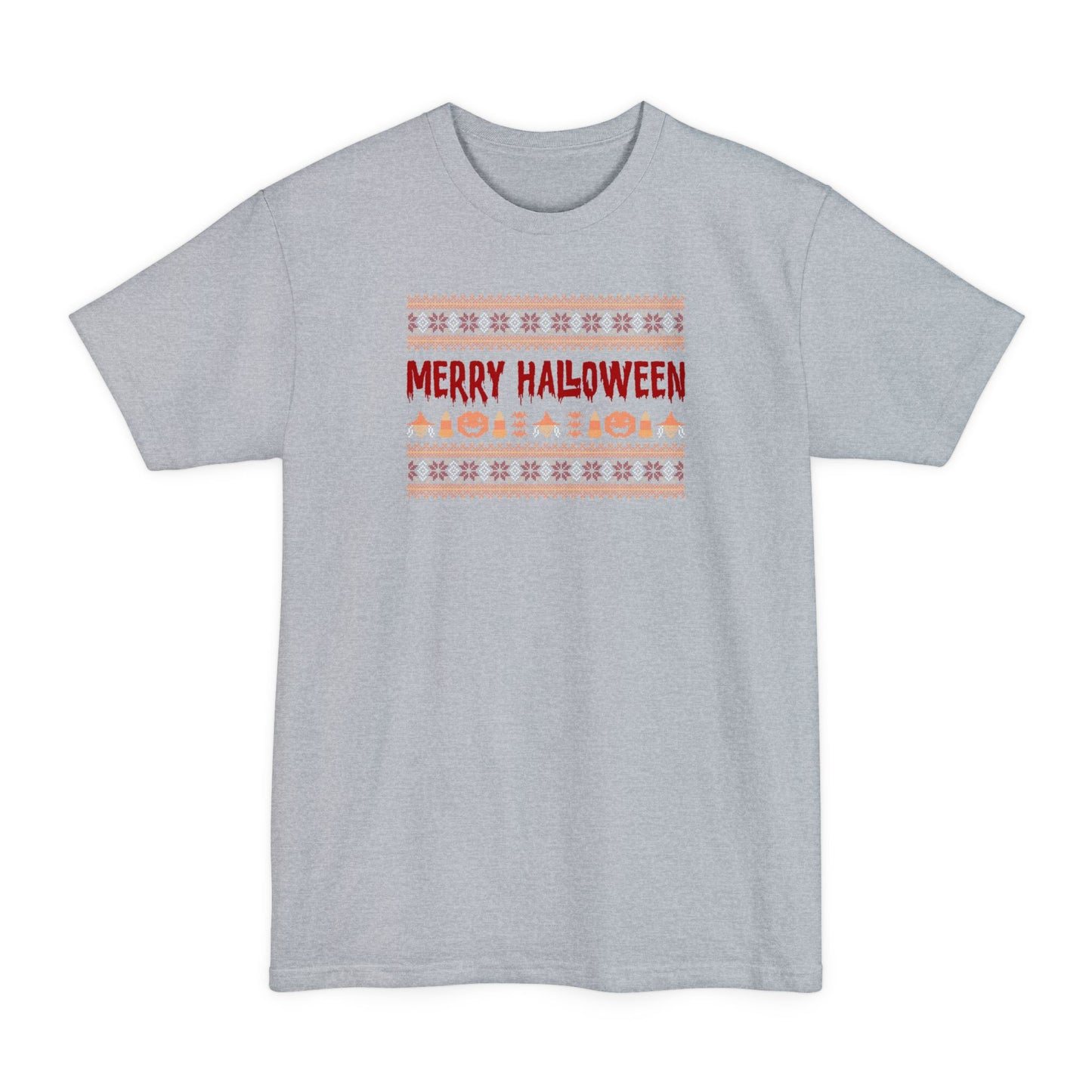 Ugly Halloween Sweater - Men's Tall T-Shirt