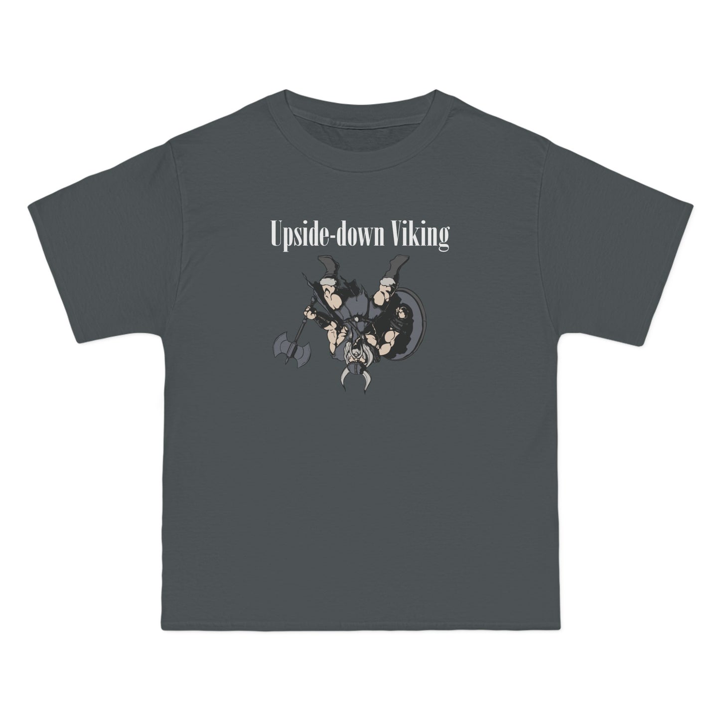 Upside-Down Viking - Men's Heavyweight T-Shirt