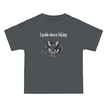 Upside-Down Viking - Men's Heavyweight T-Shirt