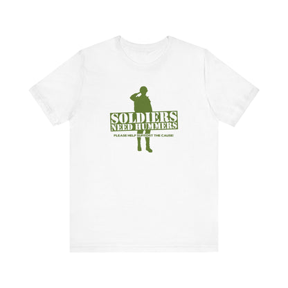 Soldiers Need Hummers - Please Help Support The Cause - Men's T-Shirt