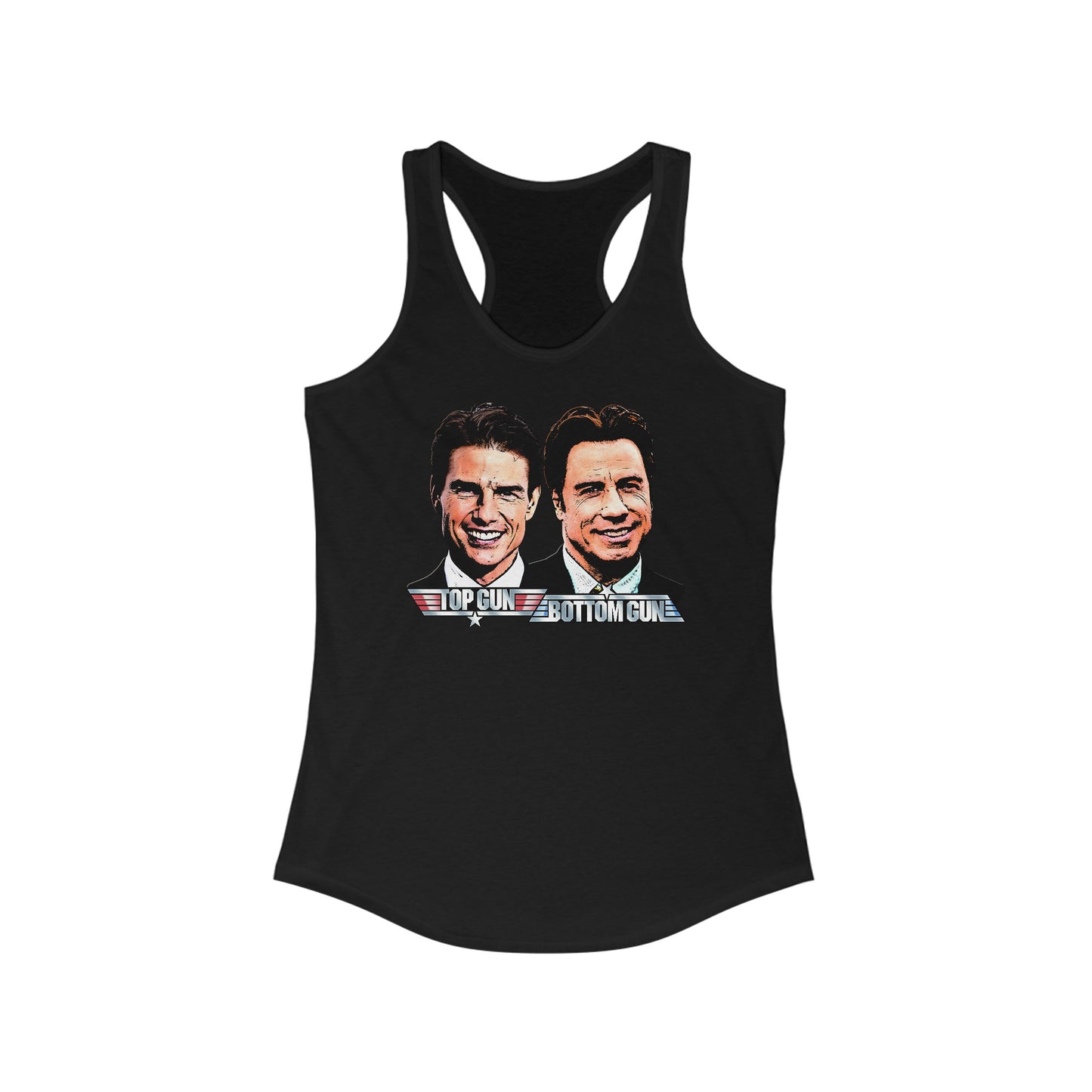 Top Gun Bottom Gun  - Women’s Racerback Tank