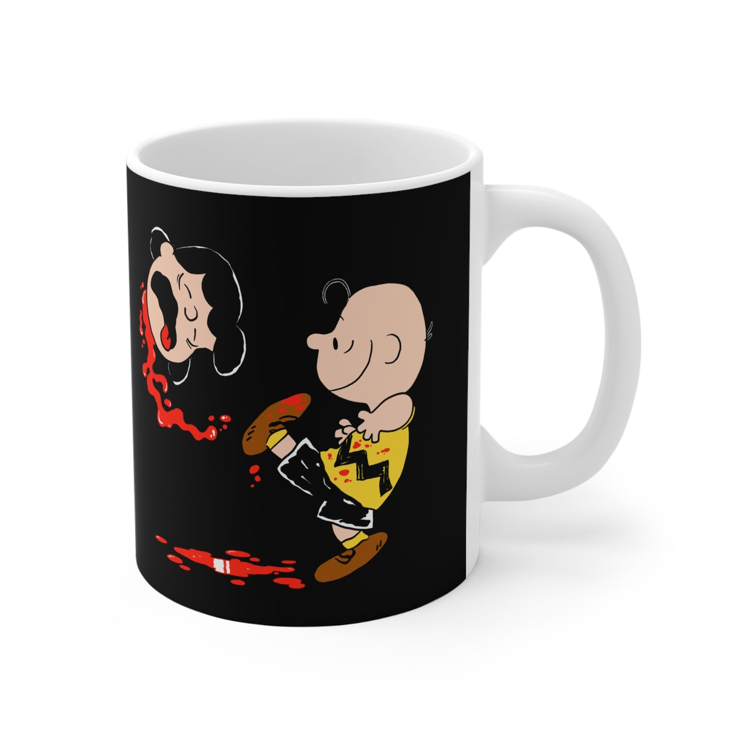 Lucy Is A Punt (Charlie Brown) - Mug