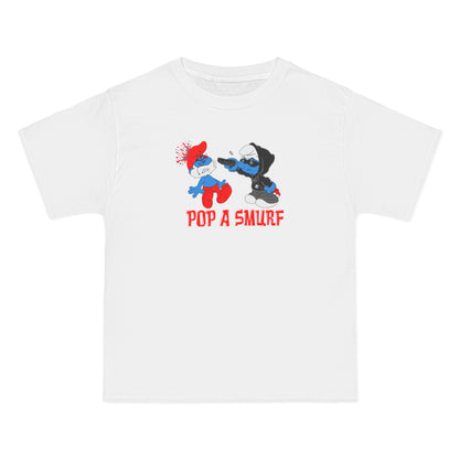 Pop A Smurf - Men's Heavyweight T-Shirt