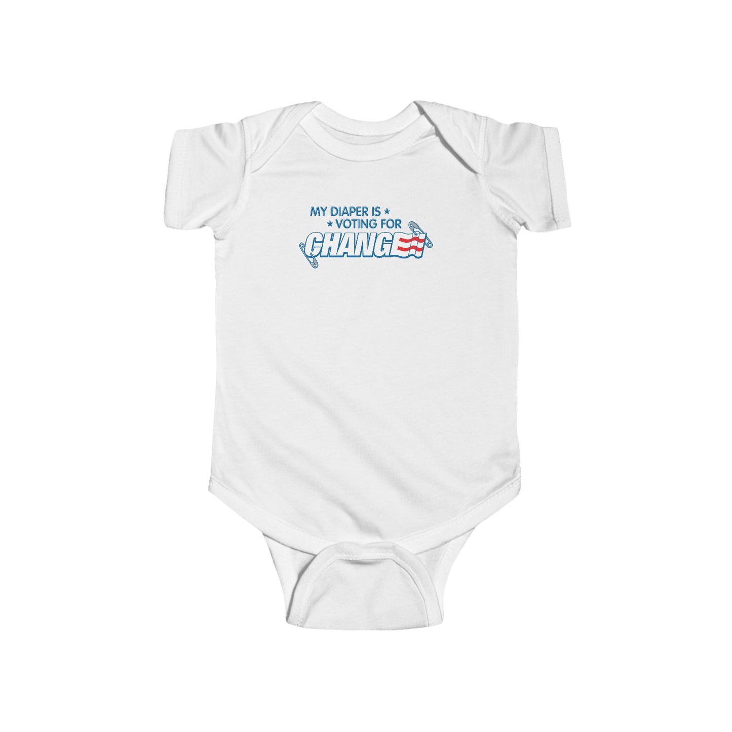 My Diaper Is Voting For Change - Baby Onesie