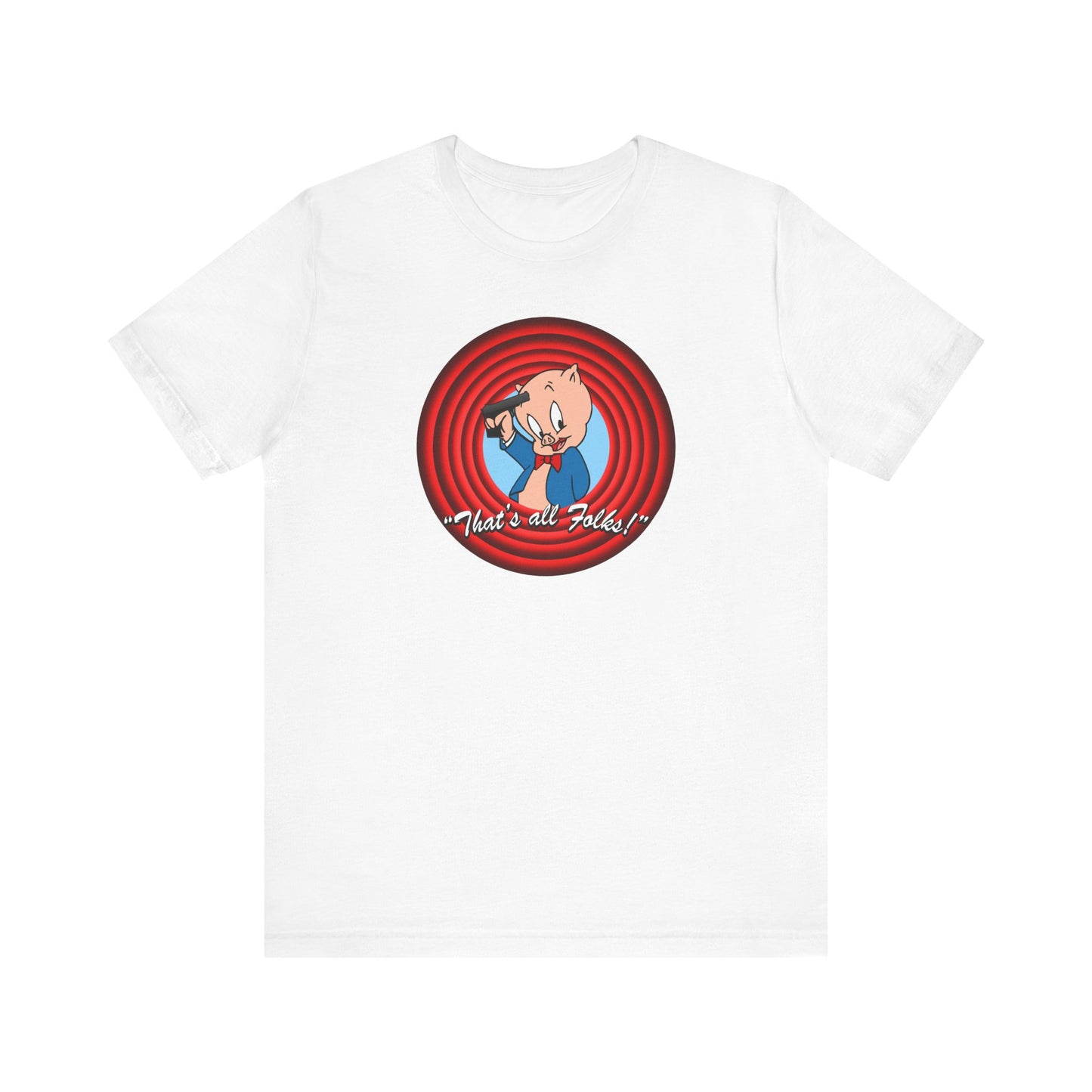 That's All Folks (Porky Pig) - Men's T-Shirt