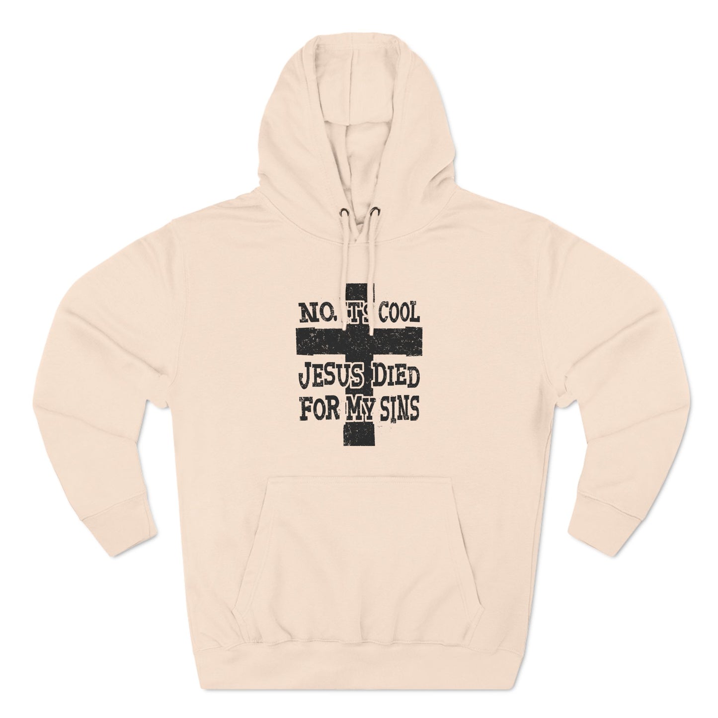 No It's Cool - Jesus Died For My Sins - Hoodie