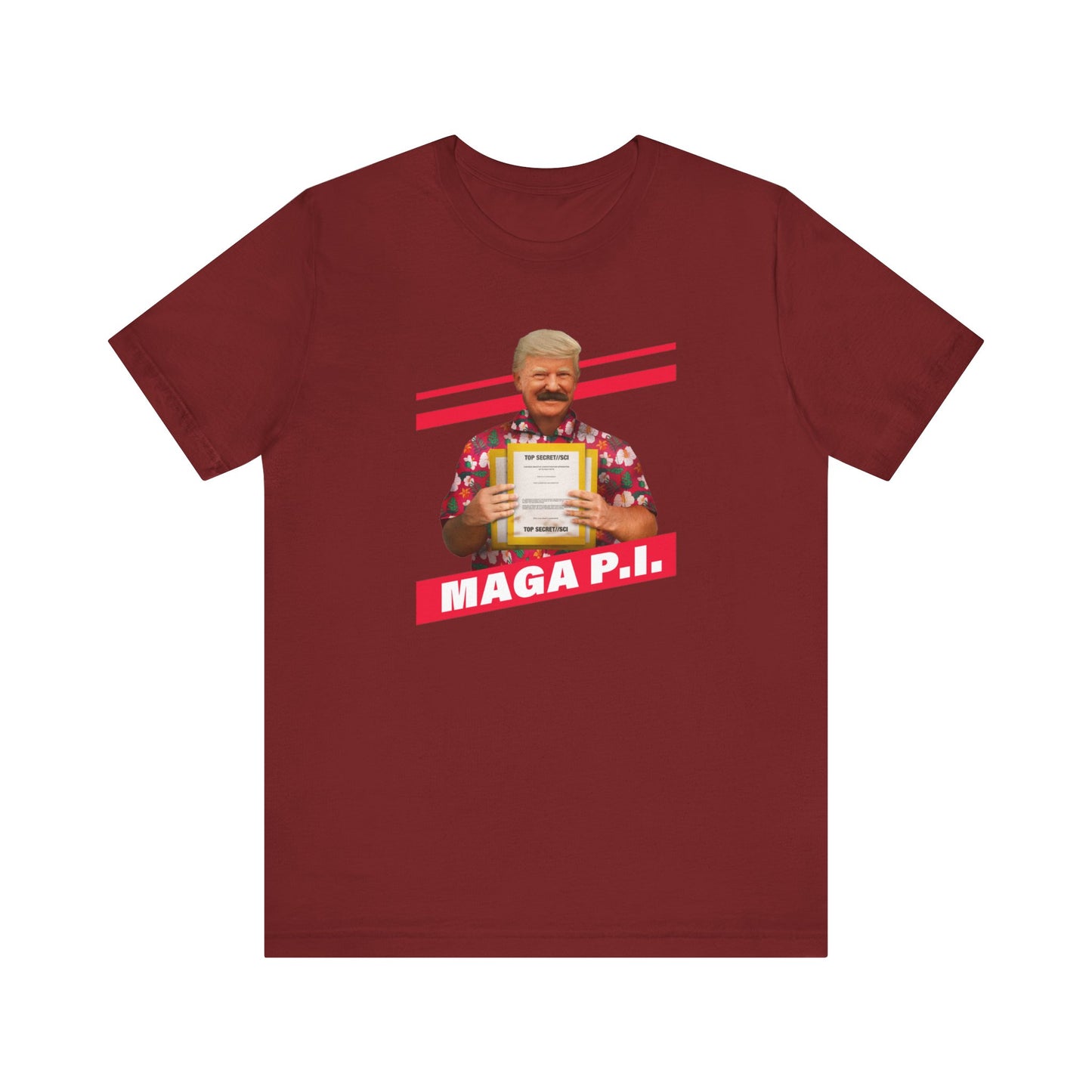 Maga P.I. (Donald Trump) - Men's T-Shirt