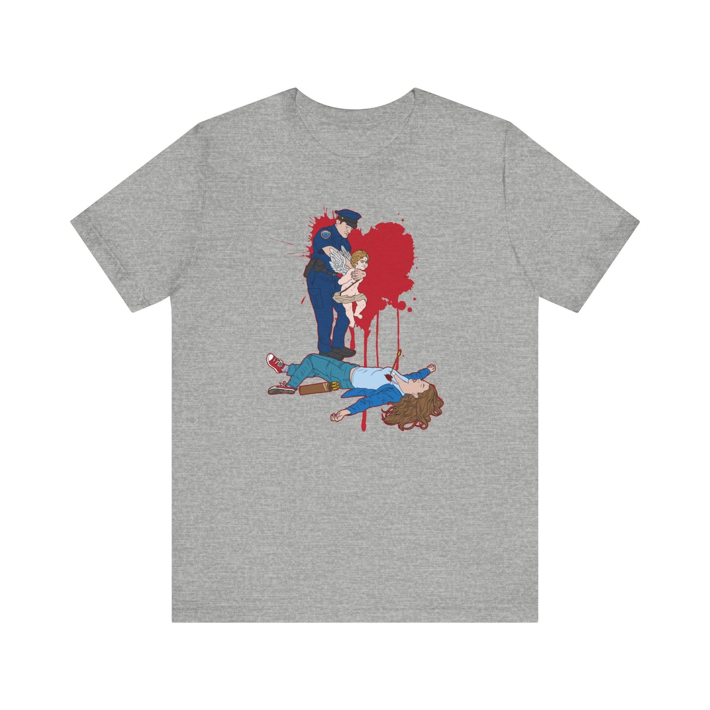 Death By Cupid - Men's T-Shirt