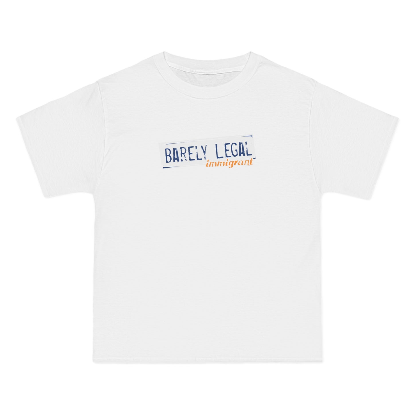 Barely Legal Immigrant - Men's Heavyweight T-Shirt