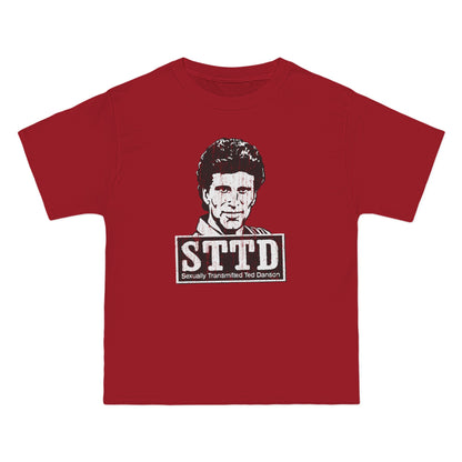 STTD - Sexually Transmitted Ted Danson - Men's Heavyweight T-Shirt