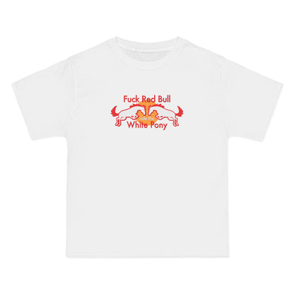 Fuck Red Bull - Ride The White Pony - Men's Heavyweight T-Shirt