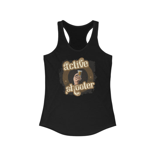 Active Shooter - Women's Racerback Tank