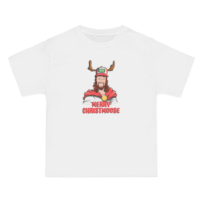 Merry Christmoose - Men's Heavyweight T-Shirt