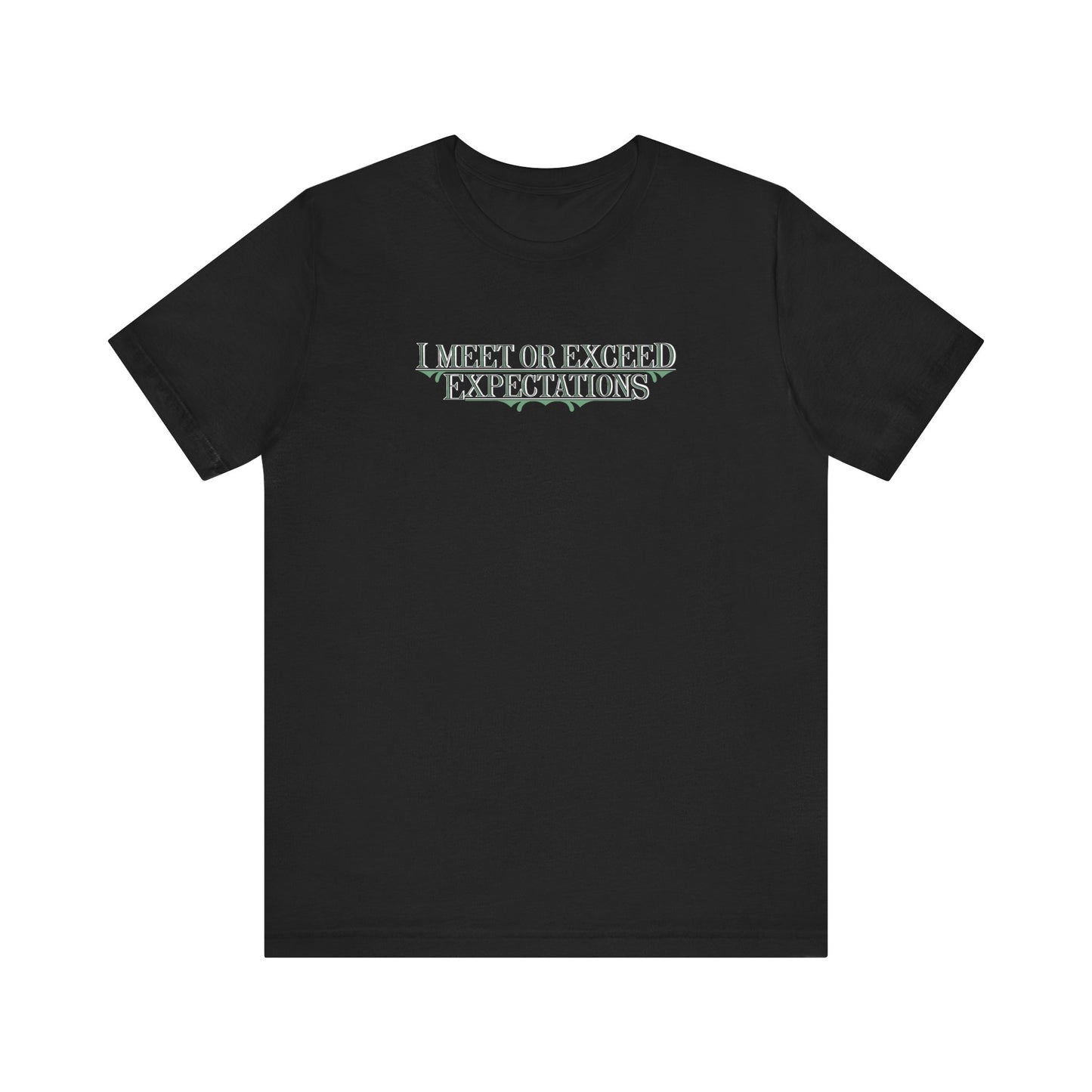 I Meet Or Exceed Expectations - Men's T-Shirt