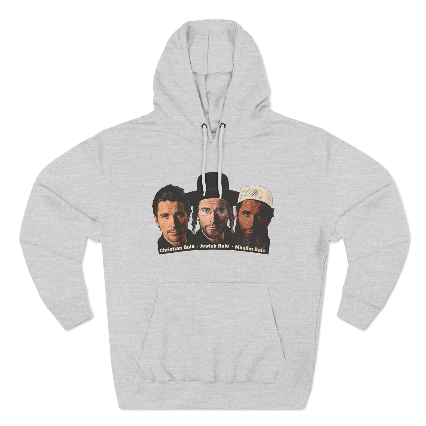 Christian Bale - Jewish Bale - Muslim Bale  - Hoodie