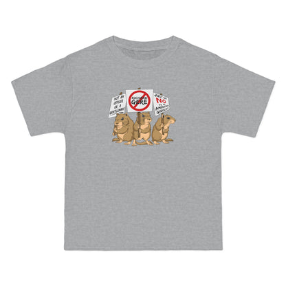 Gerbil Protest (Richard Gere) - Men's Heavyweight T-Shirt