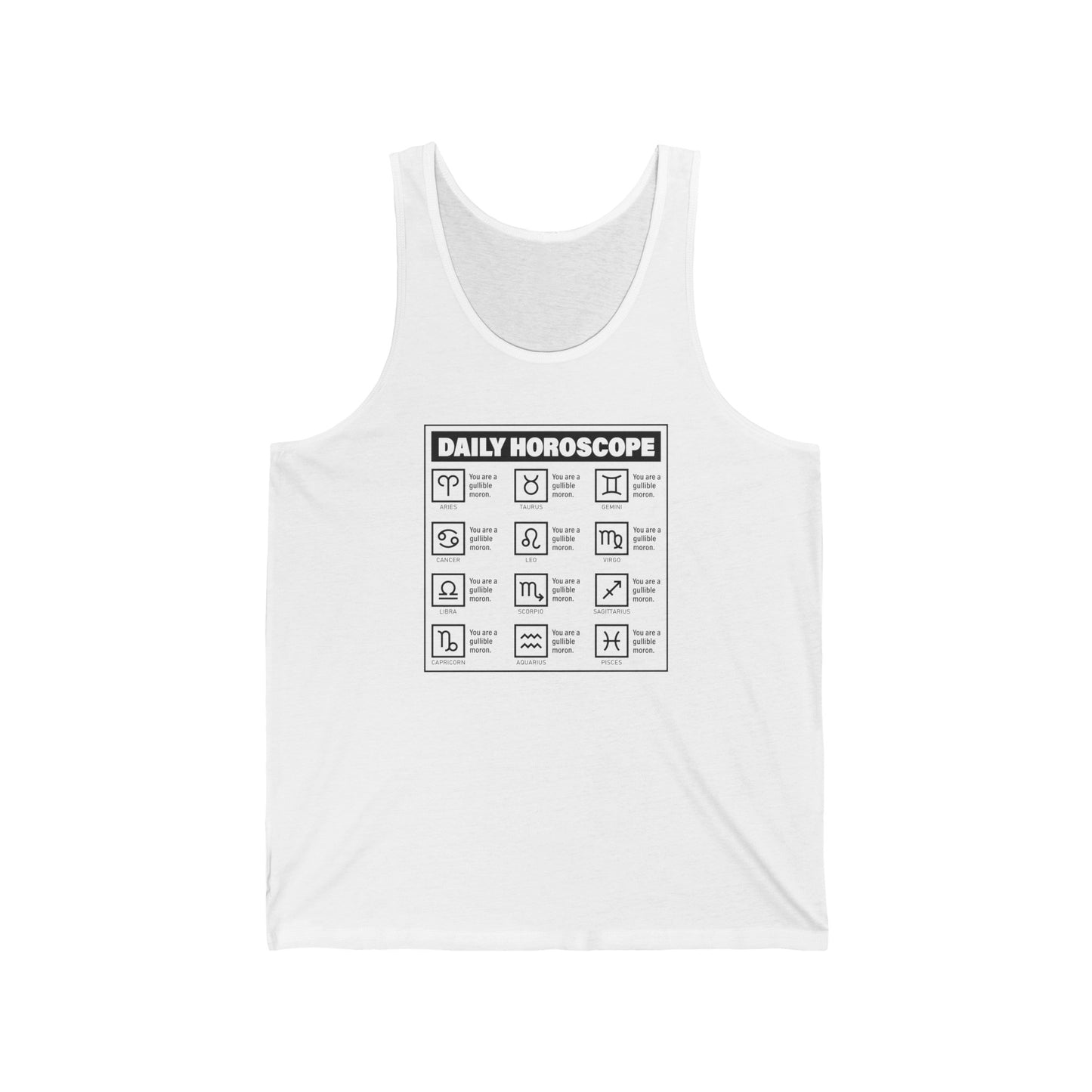 Daily Horoscope - Unisex Tank