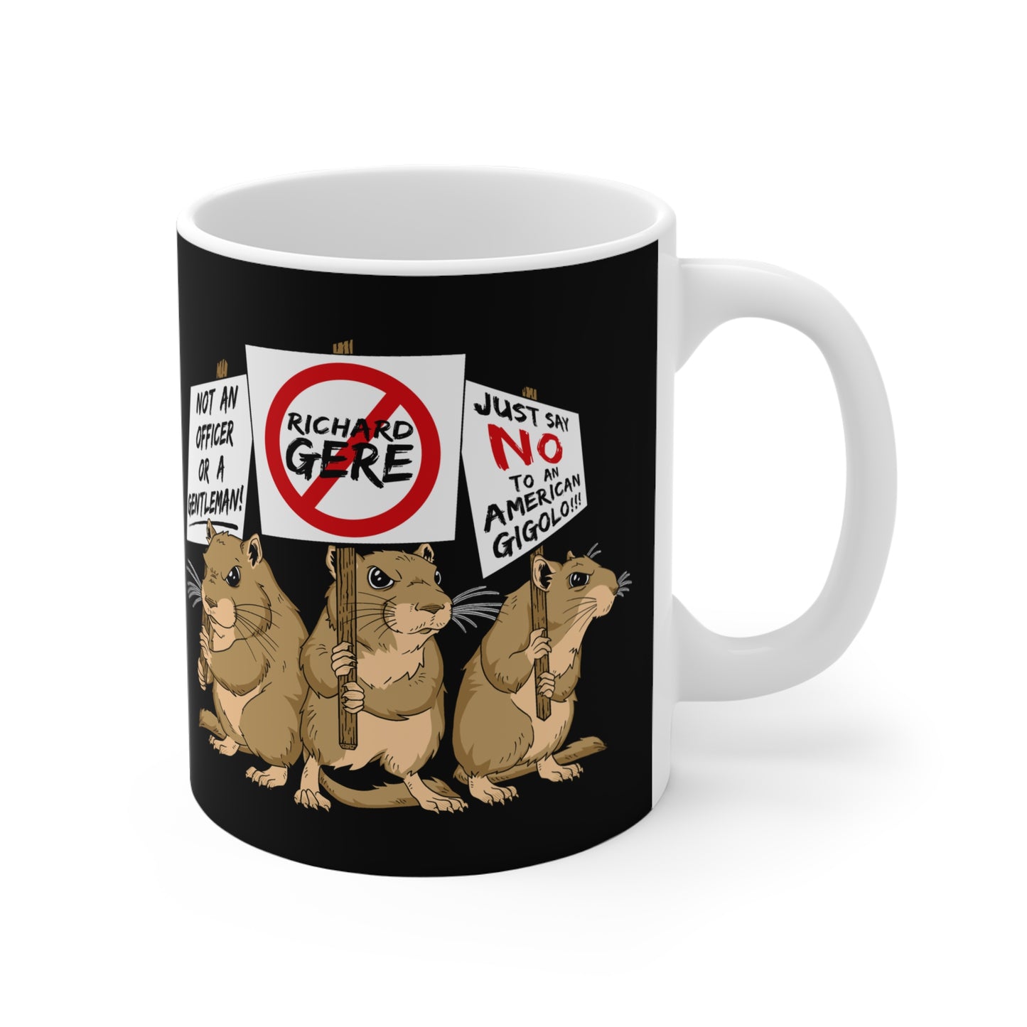 Gerbil Protest (Richard Gere) - Mug