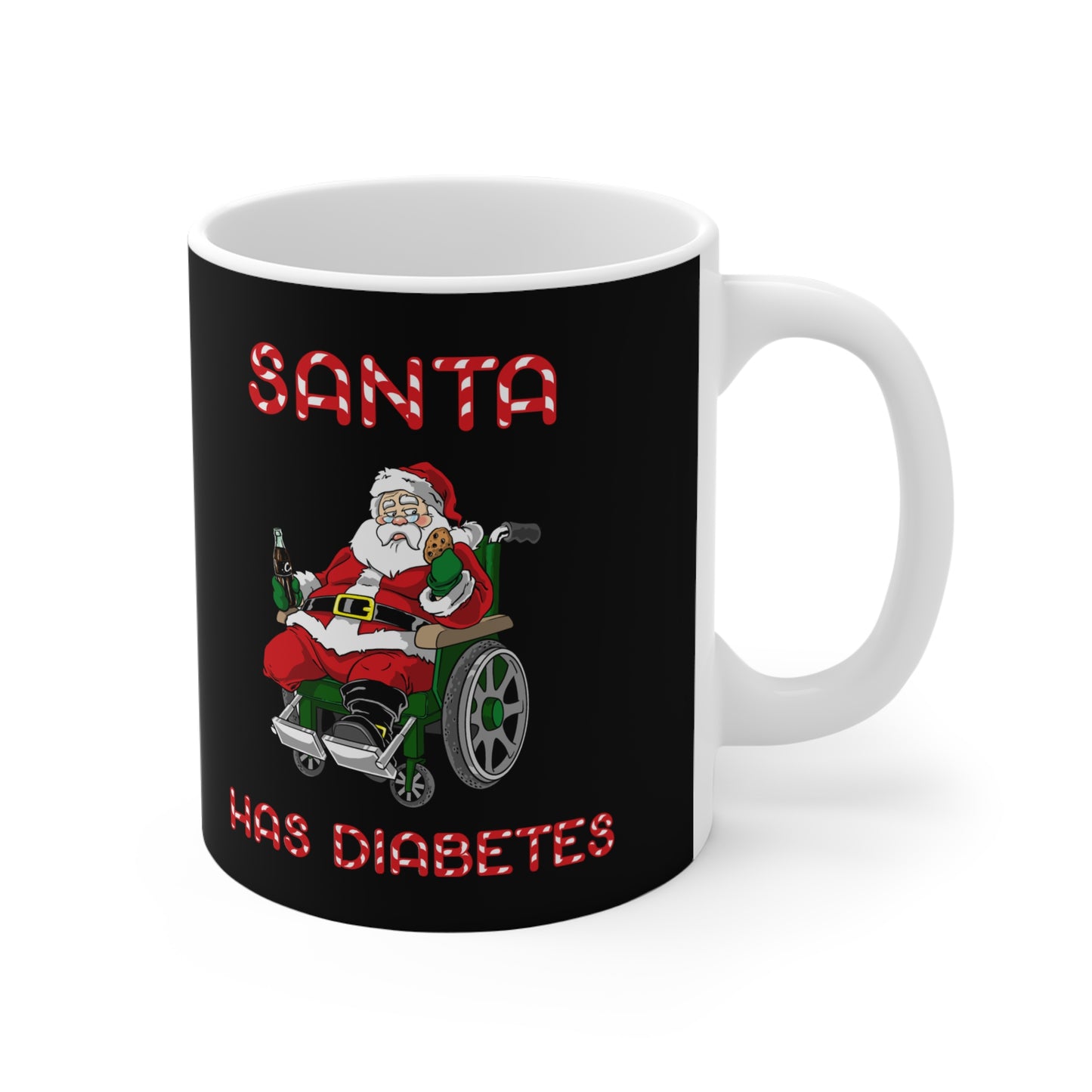 Santa Has Diabetes - Mug