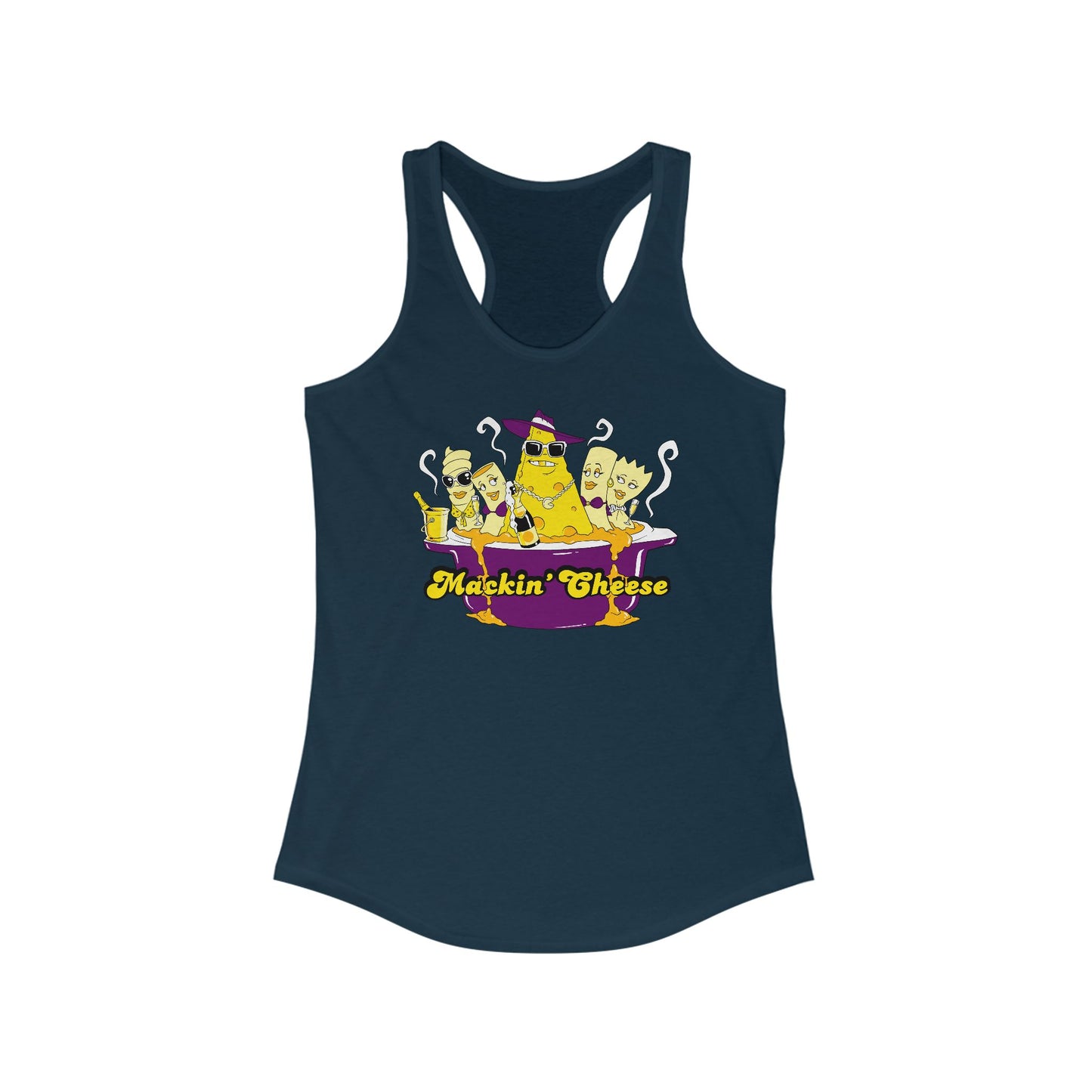 Mackin' Cheese - Women's Racerback Tank