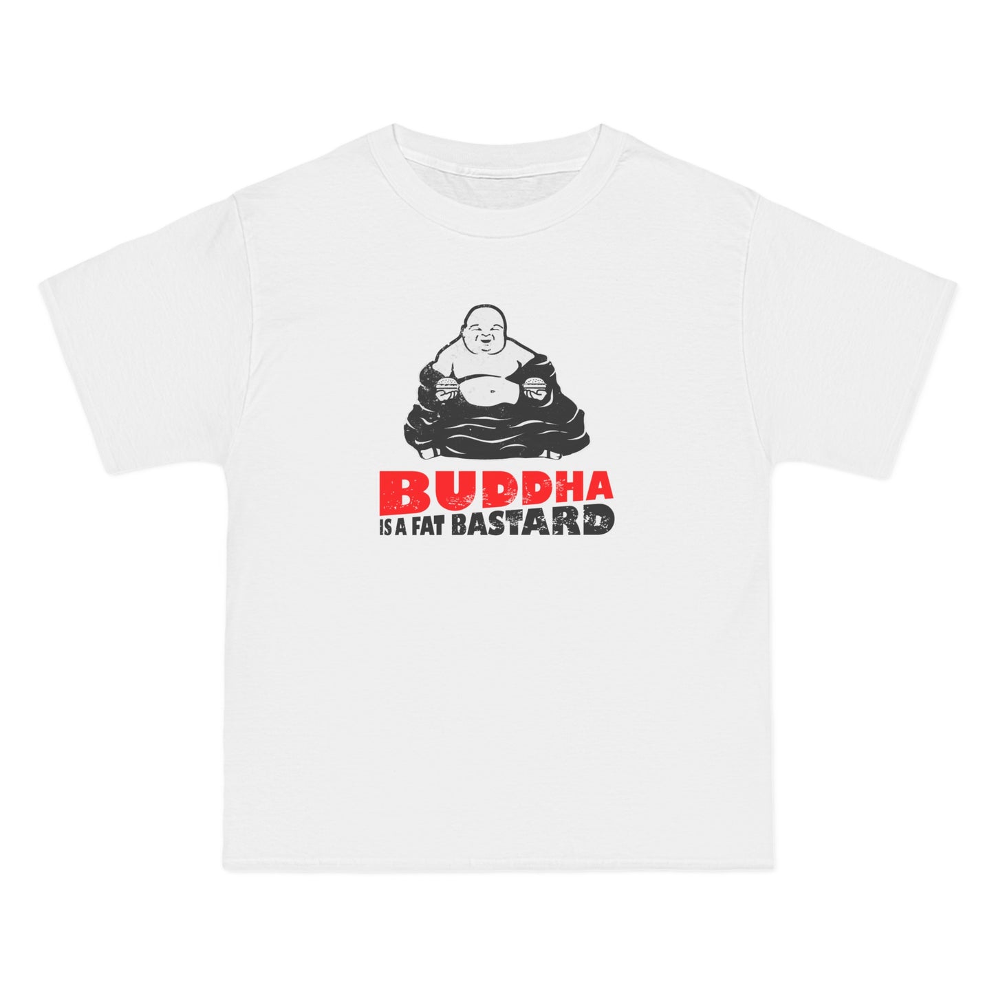 Buddha Is A Fat Bastard - Men's Heavyweight T-Shirt