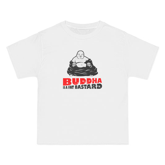 Buddha Is A Fat Bastard - Men's Heavyweight T-Shirt