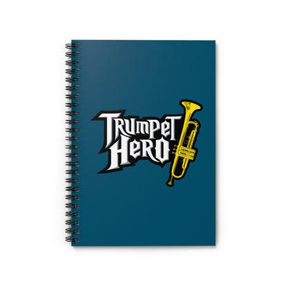 Trumpet Hero - Spiral Notebook