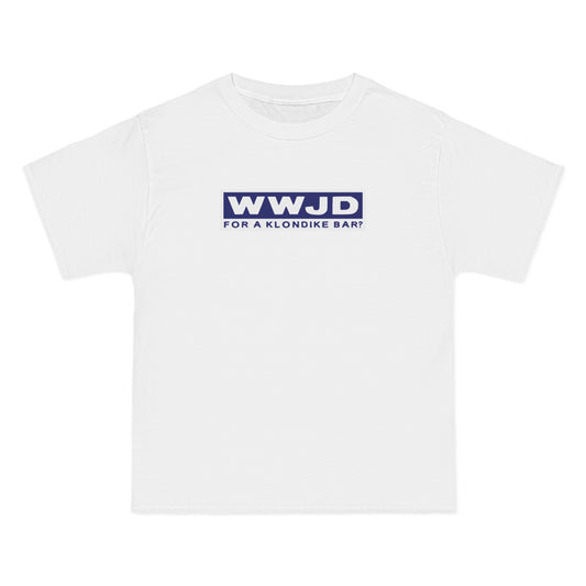 WWJD For A Klondike Bar - Men's Heavyweight T-Shirt