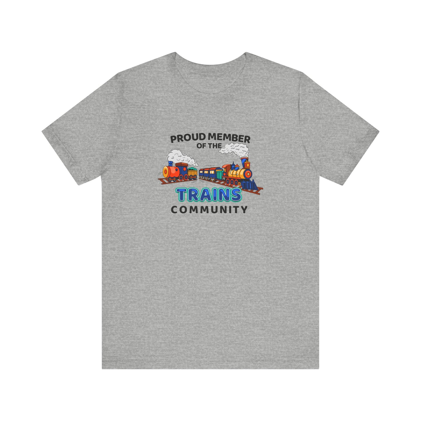 Proud Member Of The Trains Community - Men's T-Shirt