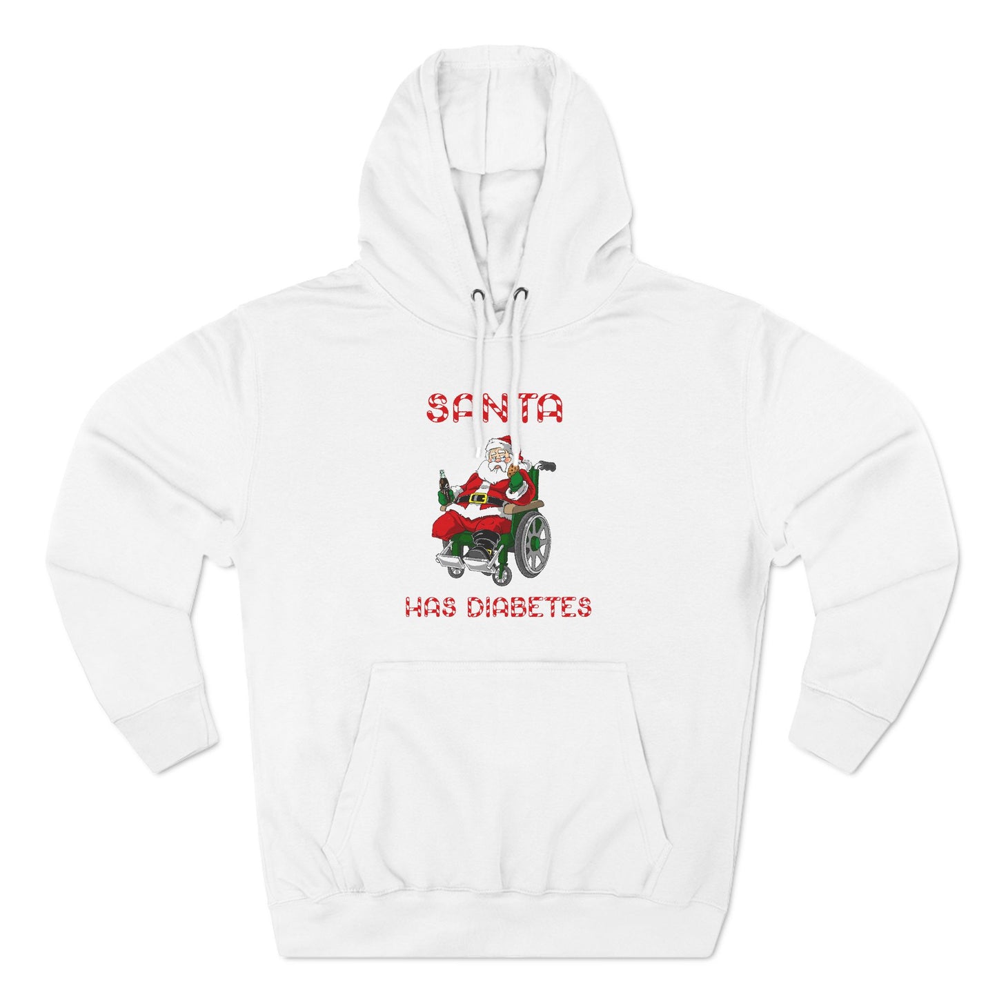 Santa Has Diabetes - Hoodie