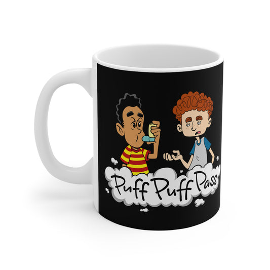 Puff Puff Pass (Inhaler) - Mug