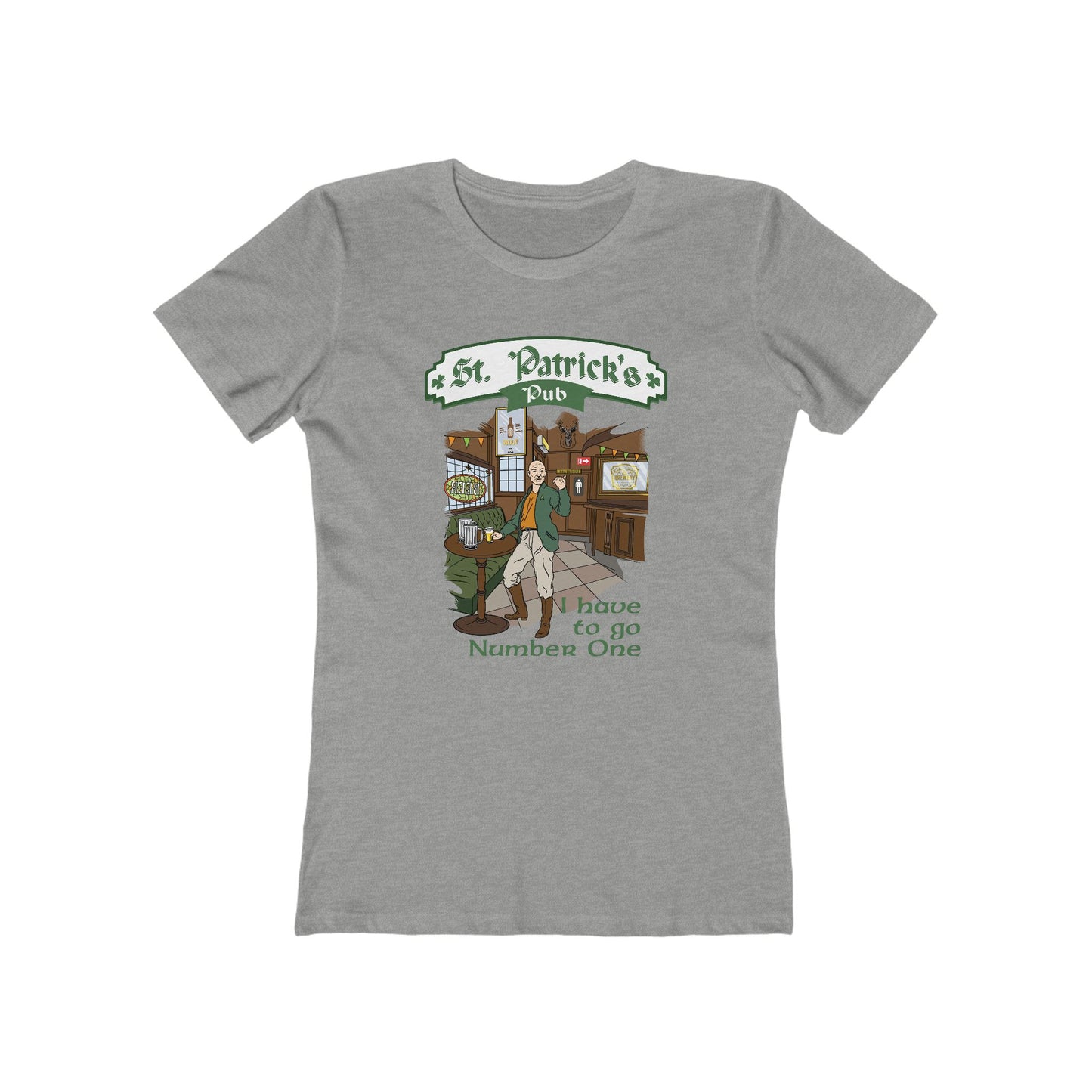 St. Patrick's Pub (Jean-Luc Picard) - Women's T-Shirt