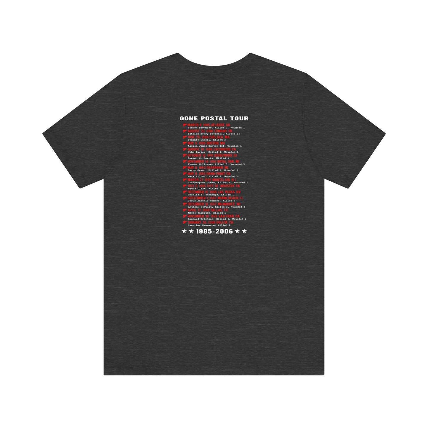 Gone Postal Tour - Men's T-Shirt