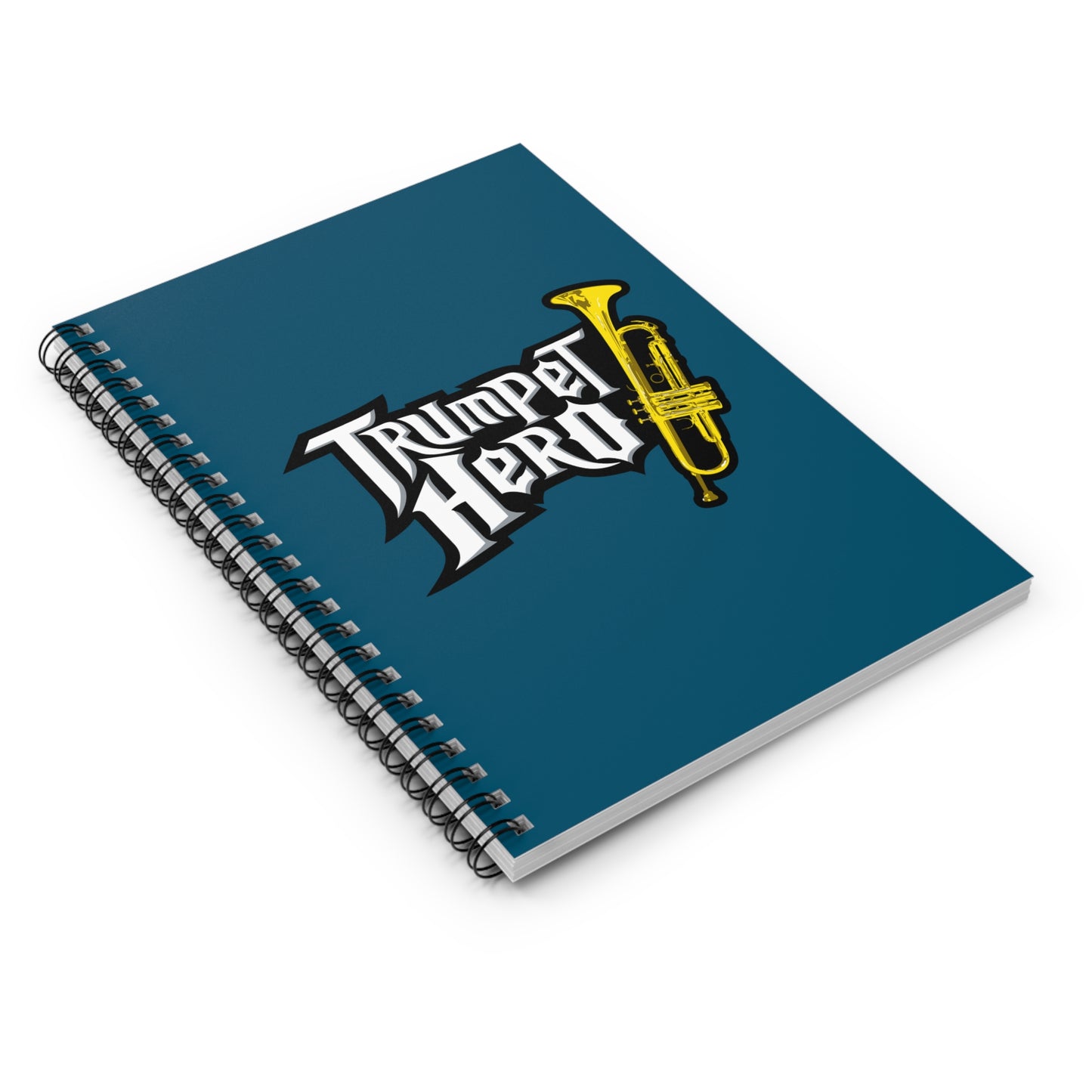 Trumpet Hero - Spiral Notebook