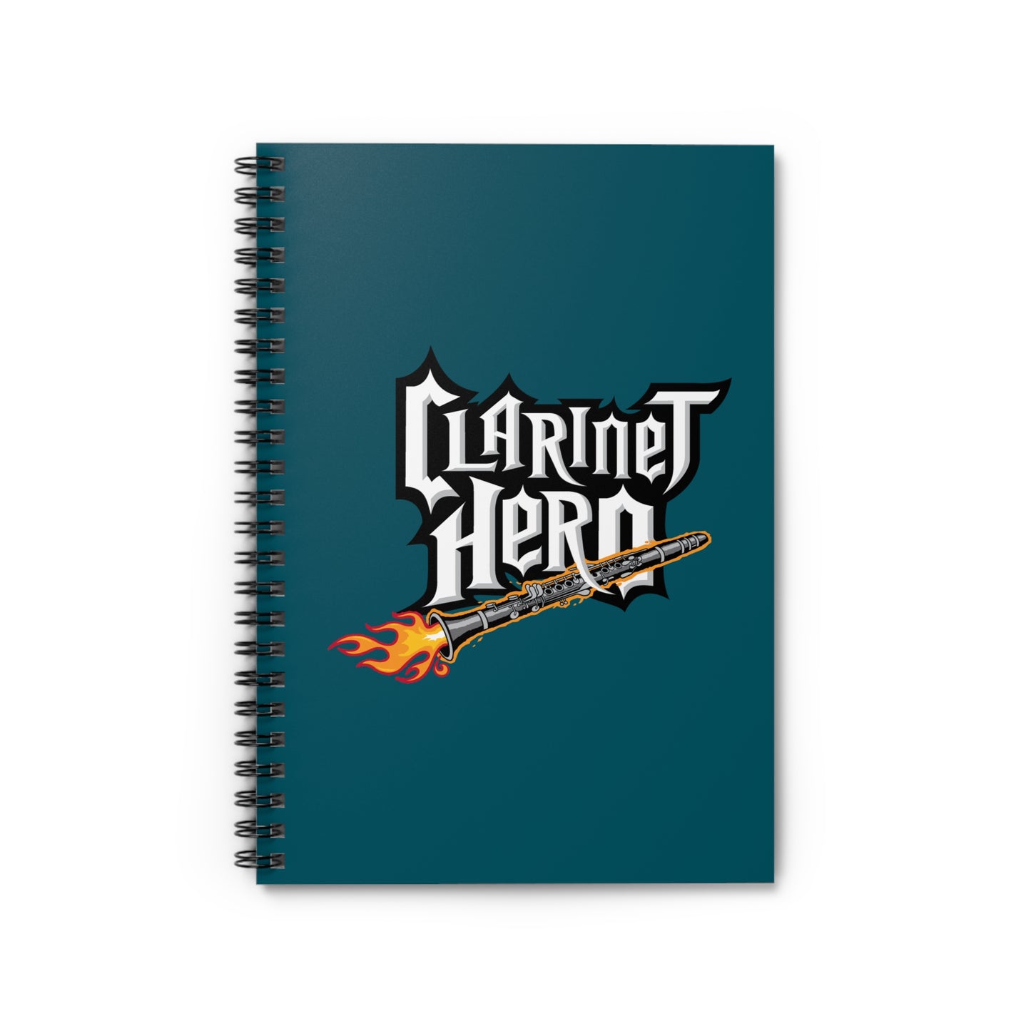 Clarinet Hero - Spiral Notebook