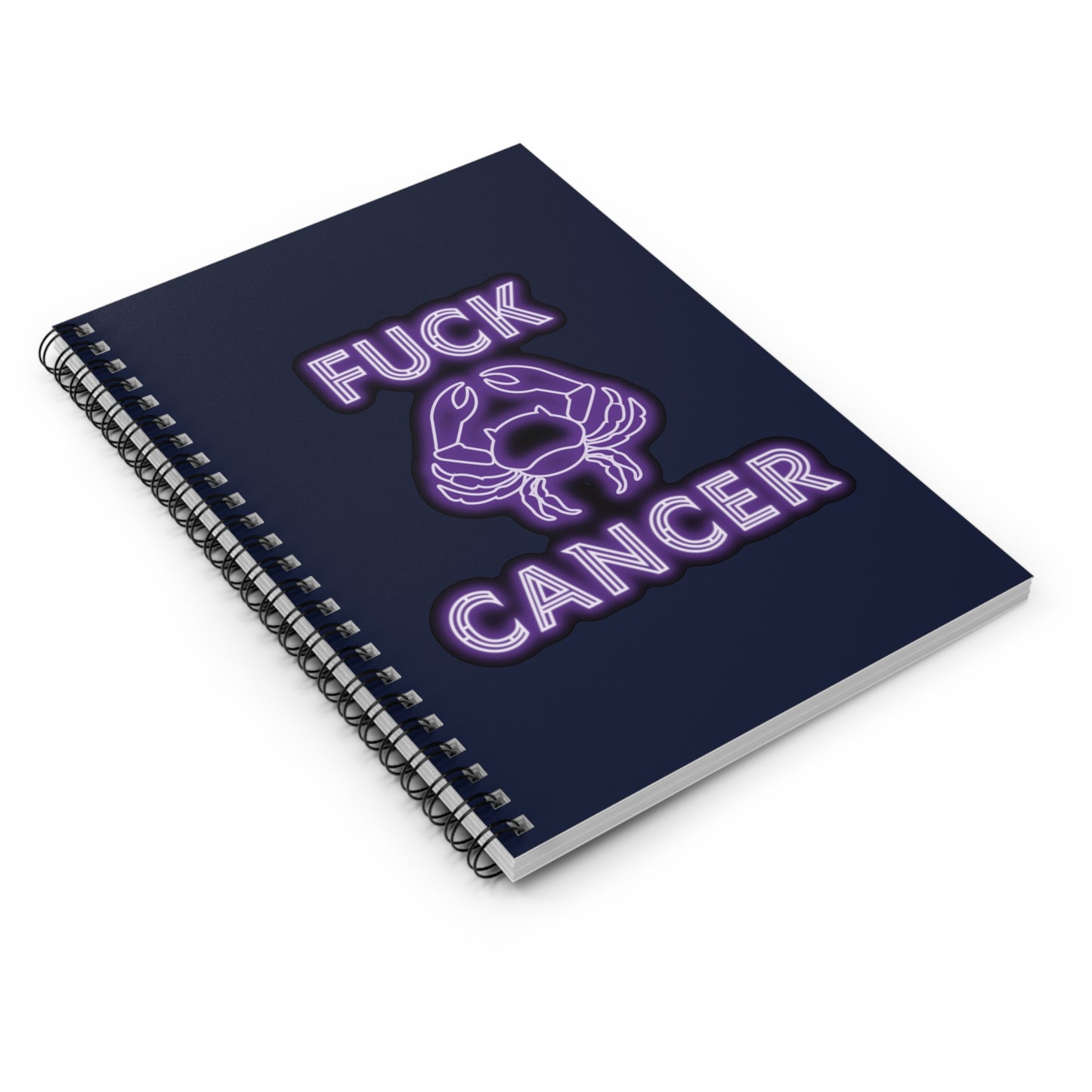 Fuck Cancer - Spiral Notebook