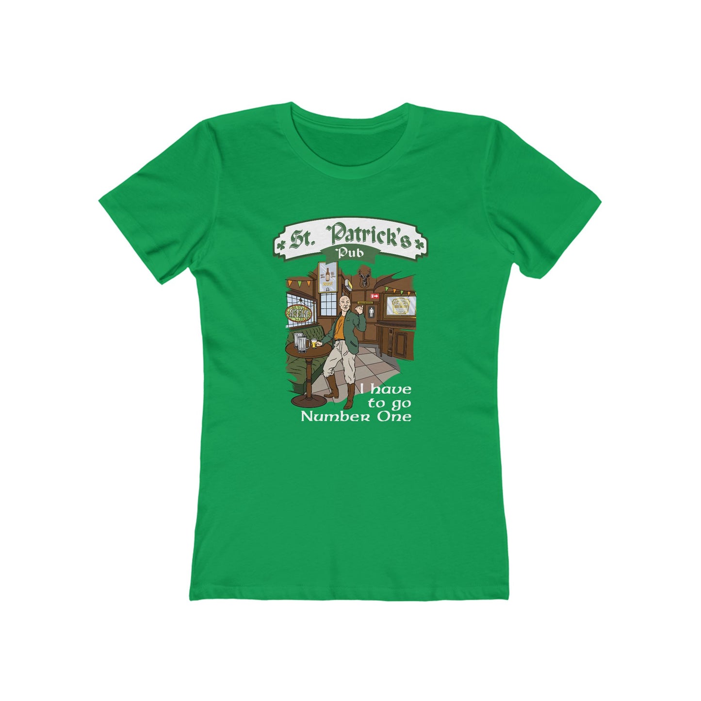 St. Patrick's Pub (Jean-Luc Picard) - Women's T-Shirt