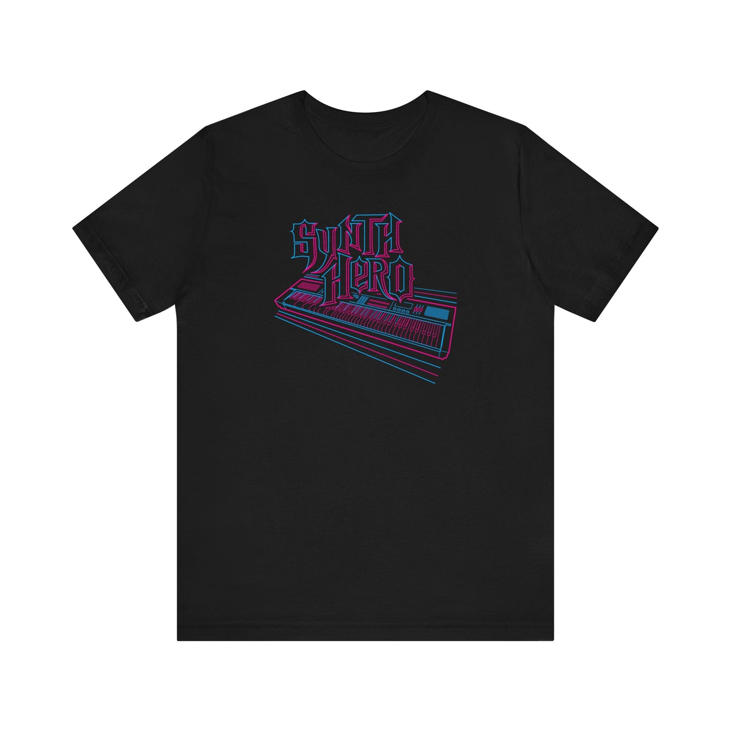 Synth Hero - Men's T-Shirt