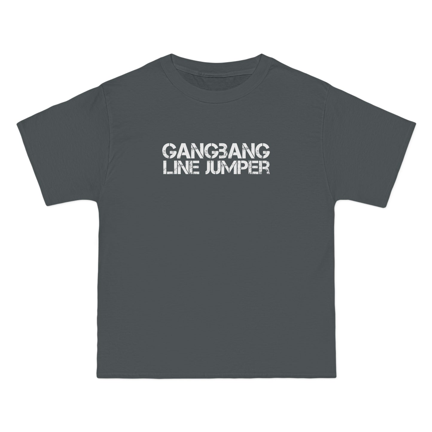 Gangbang Line Jumper - Men's Heavyweight T-Shirt