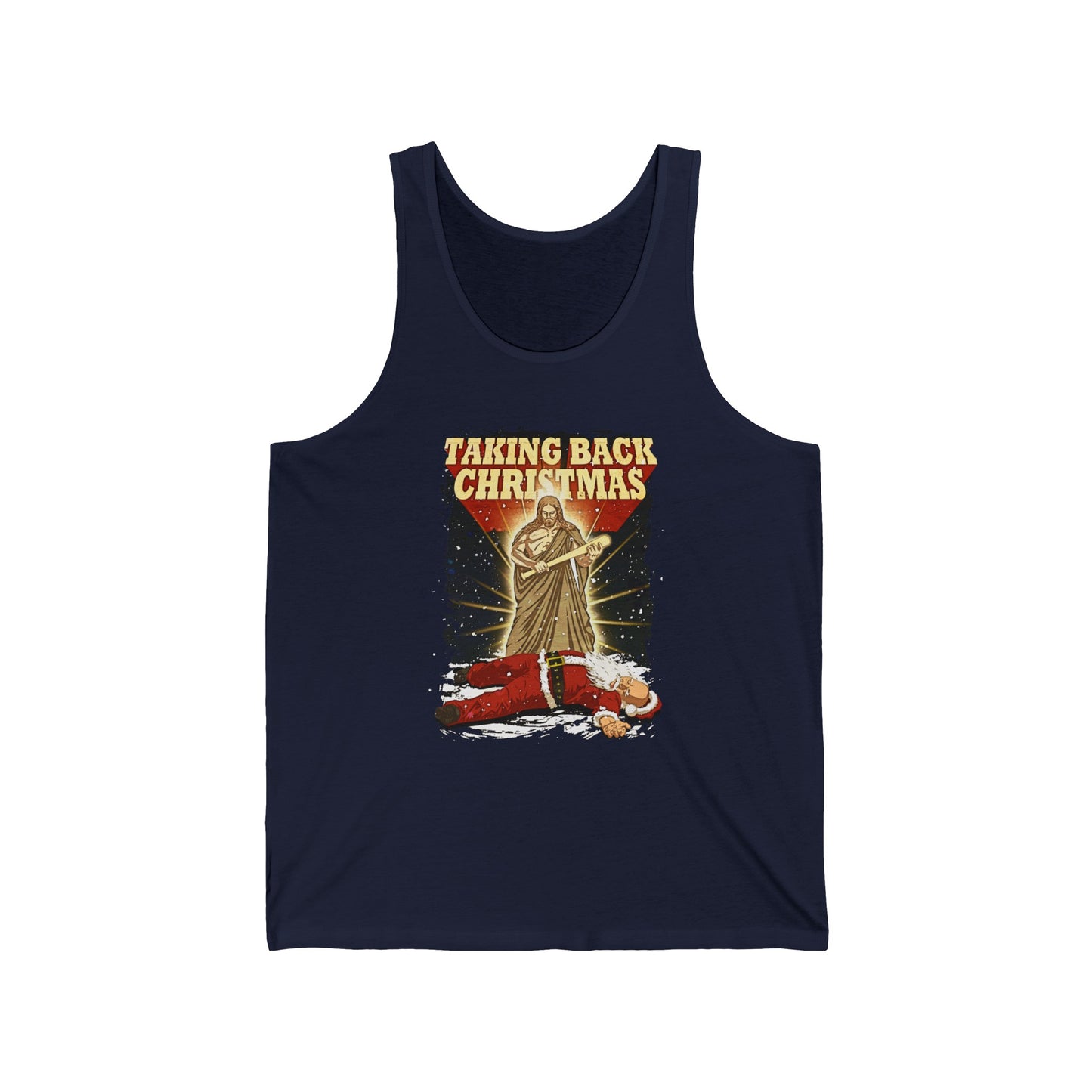 Taking Back Christmas (Jesus Vs. Santa) - Unisex Tank