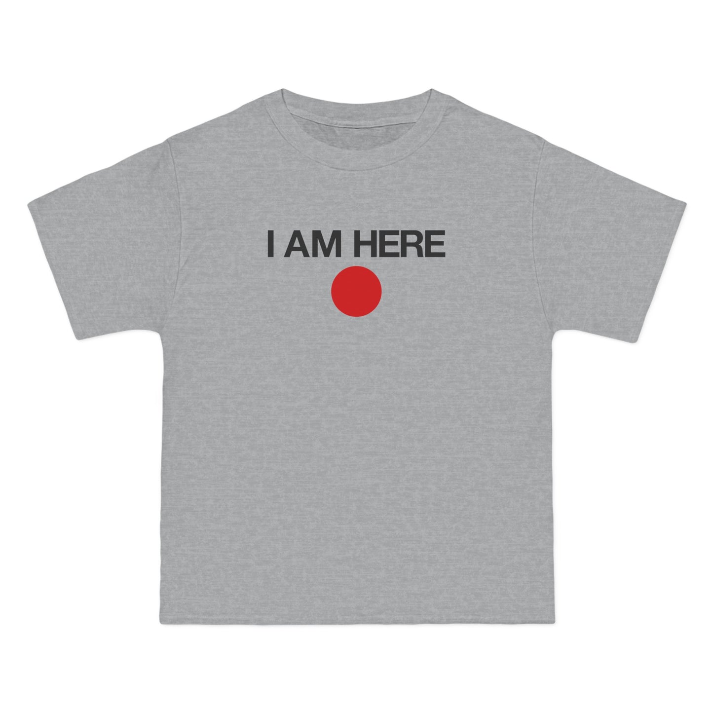 I Am Here - Men's Heavyweight T-Shirt