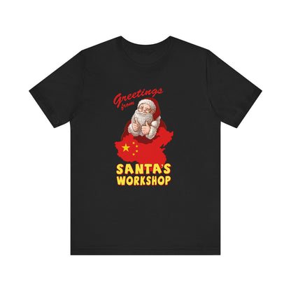 Greetings From Santa's Workshop (China) - Men's T-Shirt